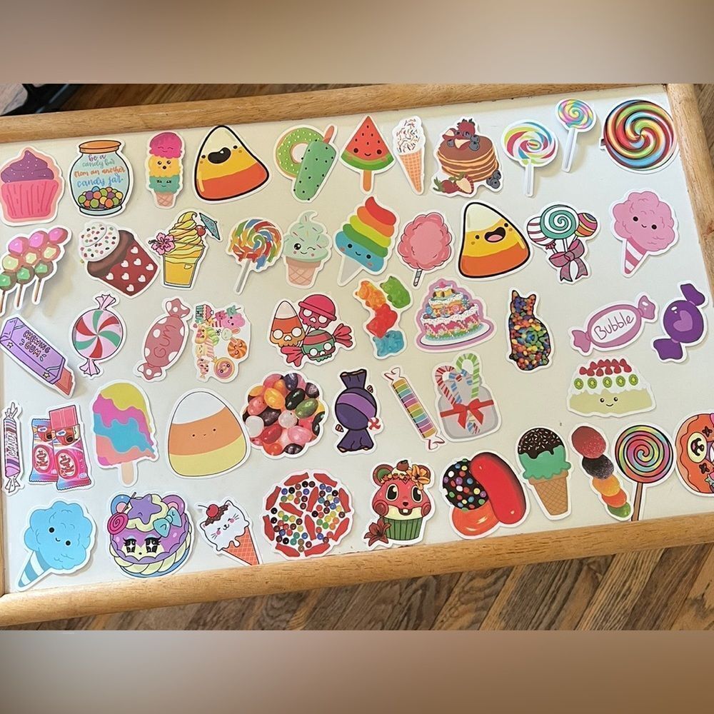 Candy/Sweets Stickers 50 Count